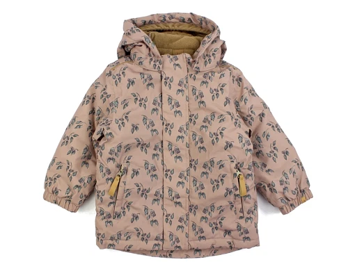 Lil Atelier roebuck printet vinterjakke